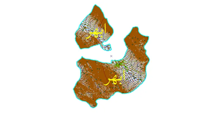 دانلود نقشه های شیپ فایل شهرستان ابهر + کاملترین لایه GIS