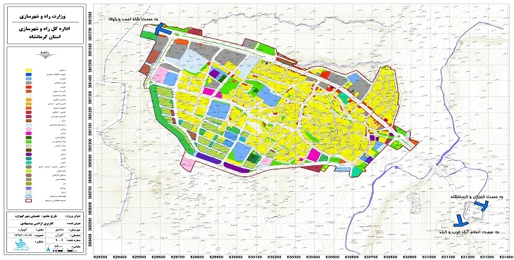 دانلود آلبوم نقشه های طرح جامع-تفصیلی شهر گهواره