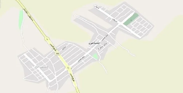 دانلود نقشه شهر حسامی + pdf با کیفیت بالا