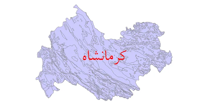 دانلود نقشه شیپ فایل (لایه GIS) زمین شناسی استان کرمانشاه