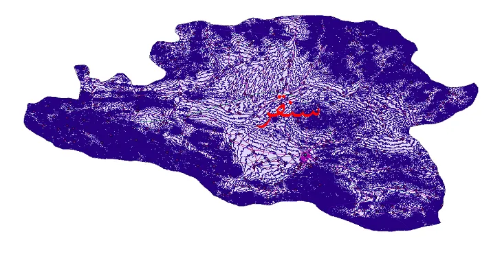 دانلود نقشه های شیپ فایل شهرستان سنقر + کاملترین لایه GIS