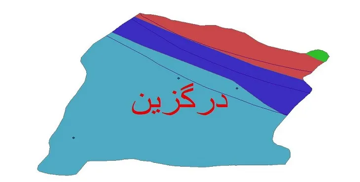 نقشه شیپ‌ فایل اقلیم‌شناسی شهرستان درگزین + 7 لایه اقلیمی