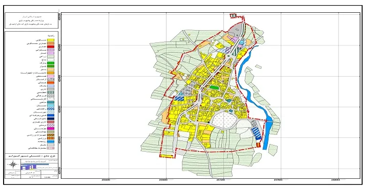 دانلود طرح جامع شهر کوراییم سال 90 + آلبوم نقشه ها