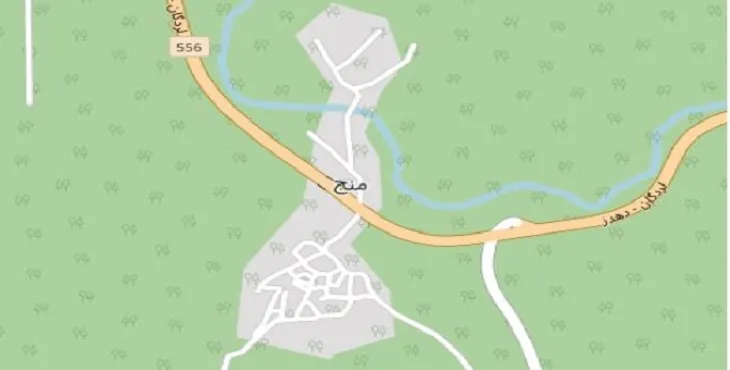 دانلود نقشه شهر منج + pdf با کیفیت بالا