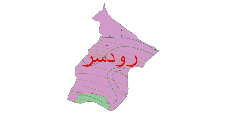 نقشه شیپ‌ فایل اقلیم‌شناسی شهرستان رودسر + 7 لایه اقلیمی