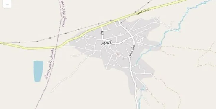 دانلود نقشه شهر کجور + pdf با کیفیت بالا