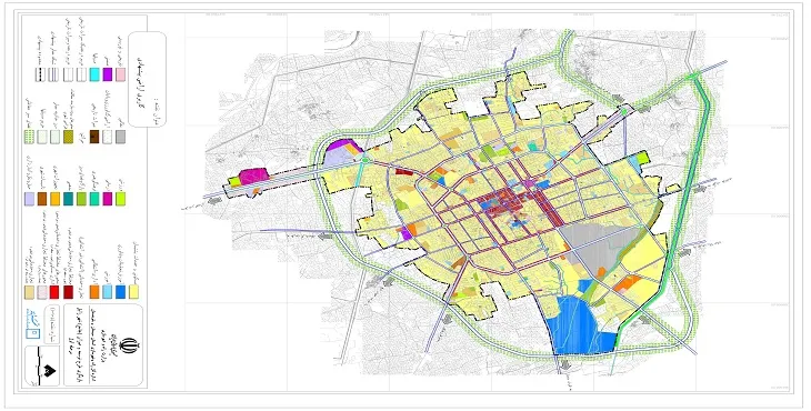 دانلود آلبوم نقشه های طرح جامع شهر زابل