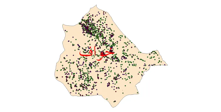 دانلود نقشه جمعیت نقاط شهری و روستایی شهرستان خواف از سال 1335 تا 1395