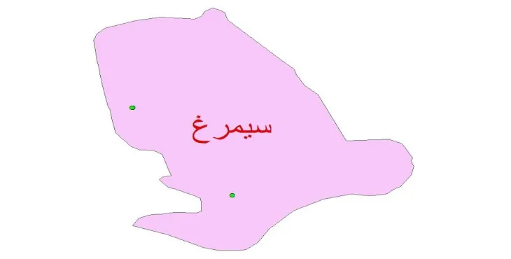 دانلود نقشه شیپ فایل کیفیت آب چاه های شهرستان سیمرغ