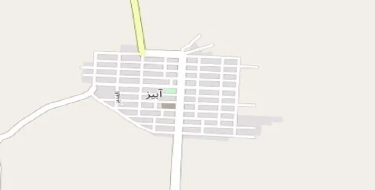 دانلود نقشه شهر آبیز + pdf با کیفیت بالا