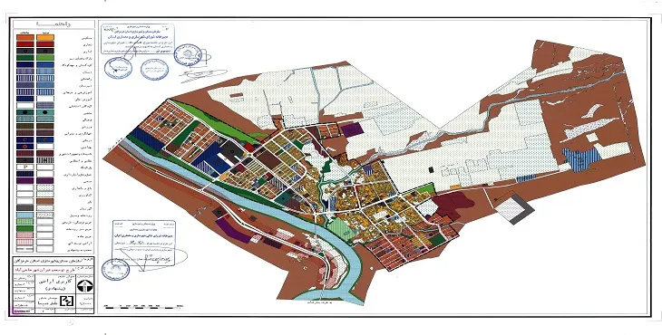 دانلود آلبوم نقشه های طرح جامع شهر حاجی آباد هرمزگان