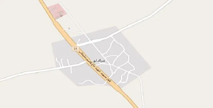 دانلود نقشه شهر مرادلو + pdf با کیفیت بالا