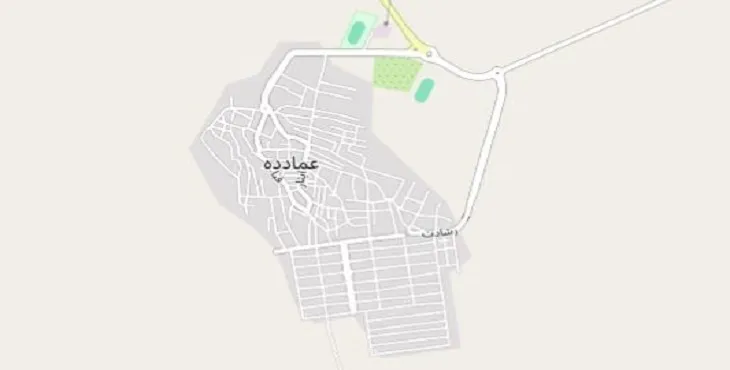 دانلود نقشه شهر عمادشهر + pdf با کیفیت بالا