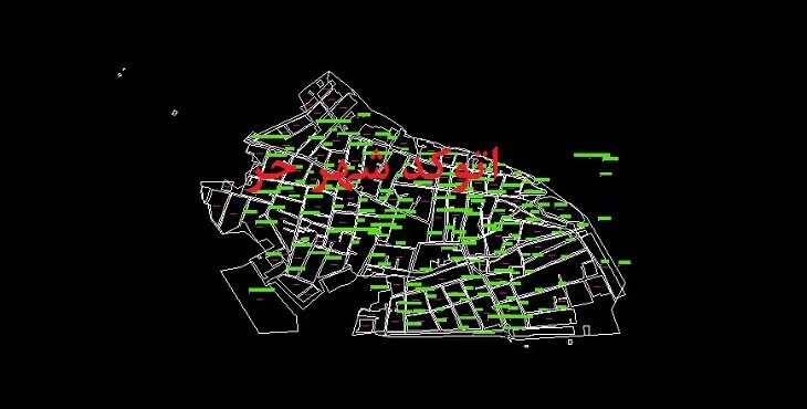 دانلود نقشه اتوکد شهر حر