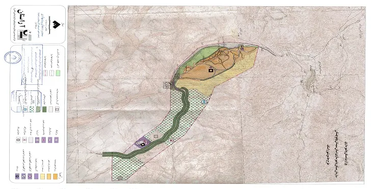 نقشه محدوده و حریم شهر راسک | کیفیت بالا