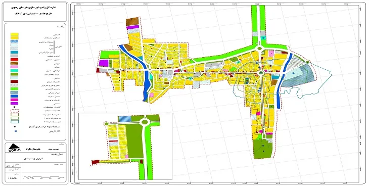 دانلود آلبوم نقشه های طرح جامع-تفصیلی شهر کاخک
