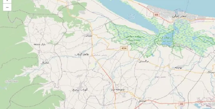 دانلود نقشه شهرستان صومعه سرا + pdf با کیفیت بالا