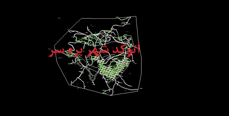 دانلود نقشه اتوکد شهر پره سر