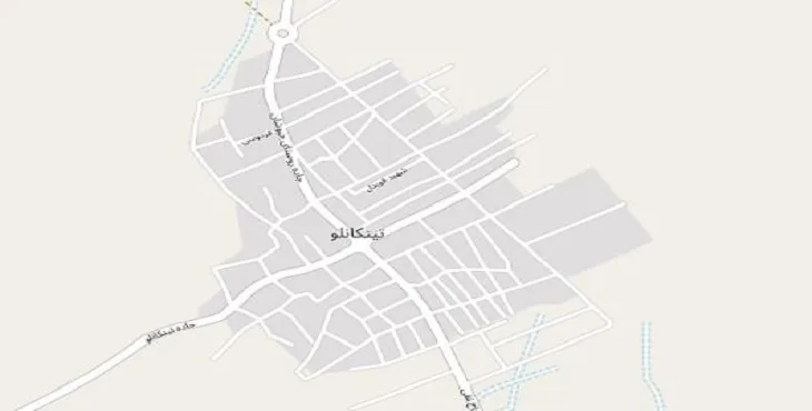 دانلود نقشه شهر تیتکانلو + pdf با کیفیت بالا