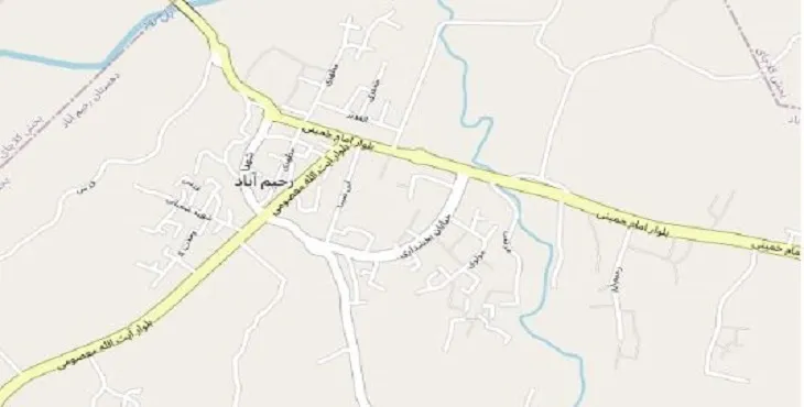 دانلود نقشه شهر رحیم آباد + pdf با کیفیت بالا