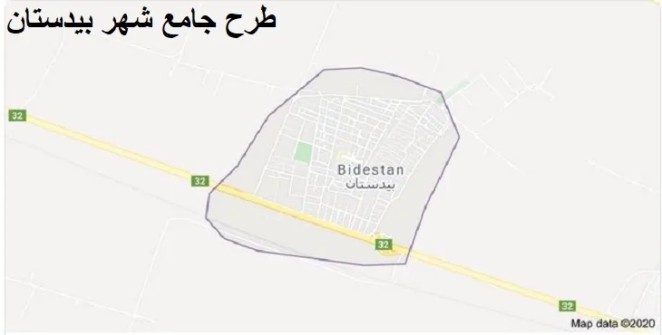 دانلود طرح جامع-تفصیلی شهر بیدستان سال 90