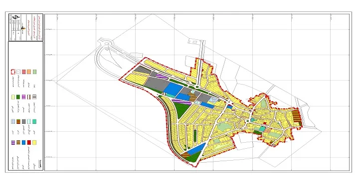 دانلود طرح جامع-تفصیلی شهر ارمغانخانه سال 91+آلبوم نقشه ها