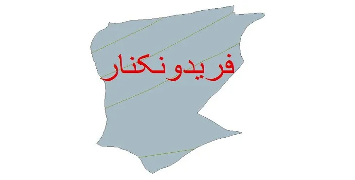 نقشه شیپ‌ فایل اقلیم‌شناسی شهرستان فریدونکنار + 7 لایه اقلیمی