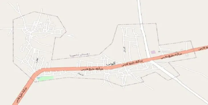 دانلود نقشه شهر آلونی + pdf با کیفیت بالا