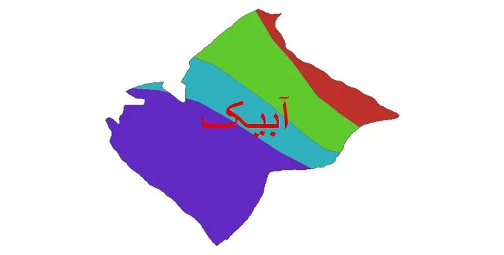 نقشه شیپ‌ فایل اقلیم‌شناسی شهرستان آبیک + 7 لایه اقلیمی