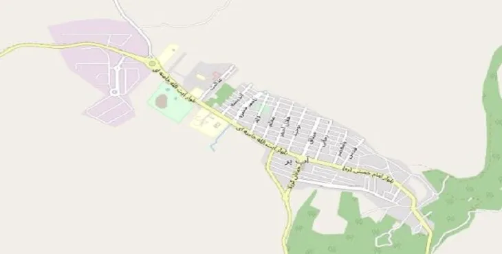 دانلود نقشه شهر آب بر + pdf با کیفیت بالا