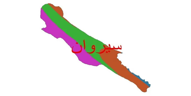 نقشه شیپ‌ فایل اقلیم‌شناسی شهرستان سیروان + 7 لایه اقلیمی