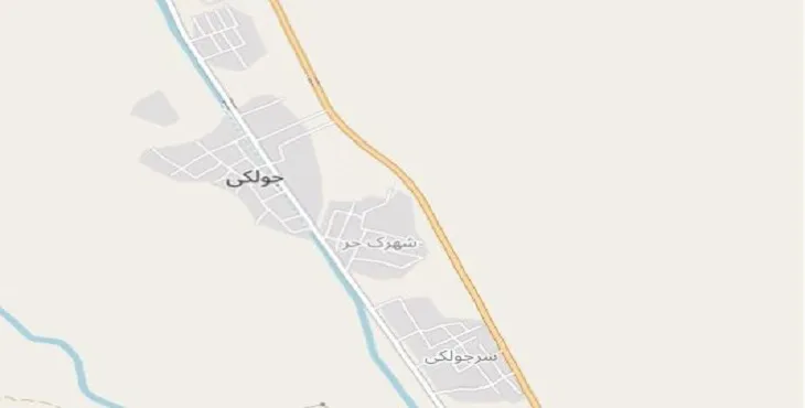 دانلود نقشه شهر جولکی + pdf با کیفیت بالا