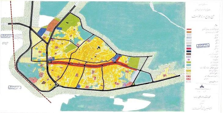 دانلود نقشه کاربری اراضی شهر ورنامخواست | وضع موجود+پیشنهادی