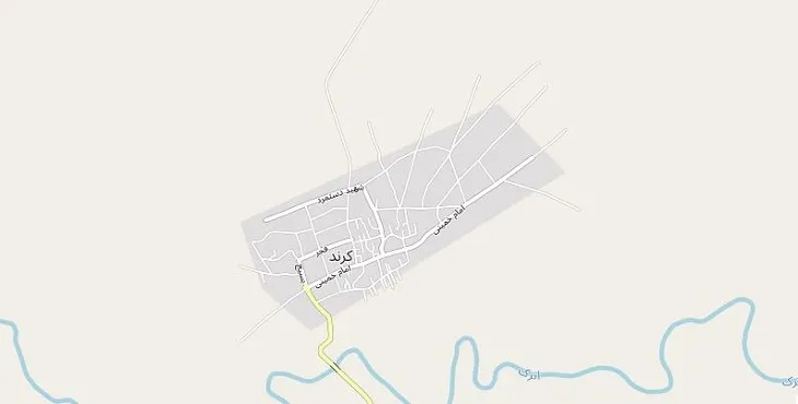 دانلود نقشه شهر کرند گنبدکاووس + pdf با کیفیت بالا