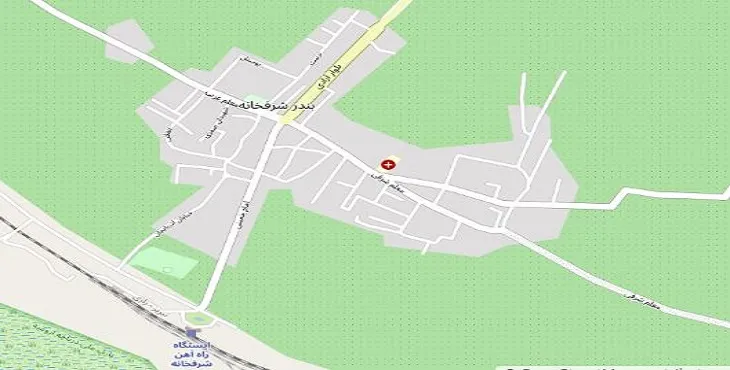 دانلود نقشه شهر شرفخانه + pdf با کیفیت بالا