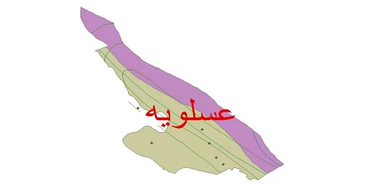 نقشه شیپ‌ فایل اقلیم‌شناسی شهرستان عسلویه + 7 لایه اقلیمی
