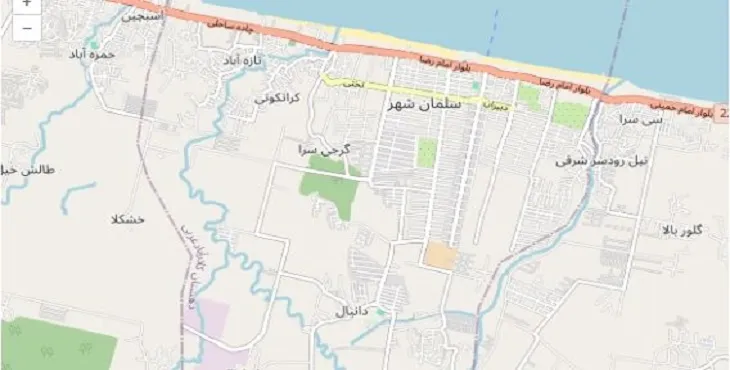 دانلود نقشه سلمان شهر + pdf با کیفیت بالا