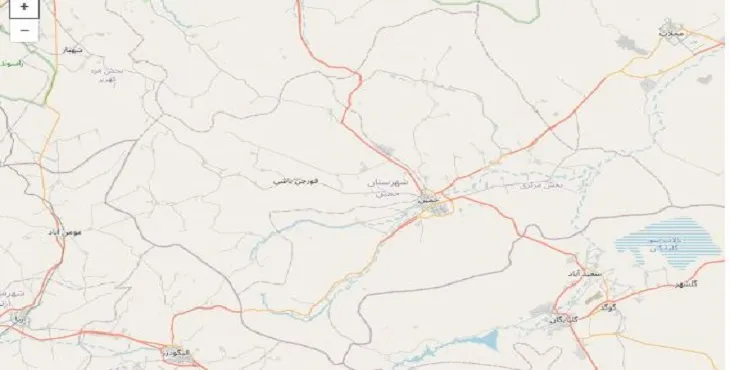 دانلود نقشه شهرستان خمین + pdf با کیفیت بالا