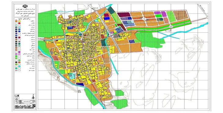 دانلود آلبوم نقشه های طرح جامع-تفصیلی شهر گروک