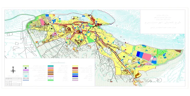 دانلود نقشه کاربری اراضی شهر سمیرم