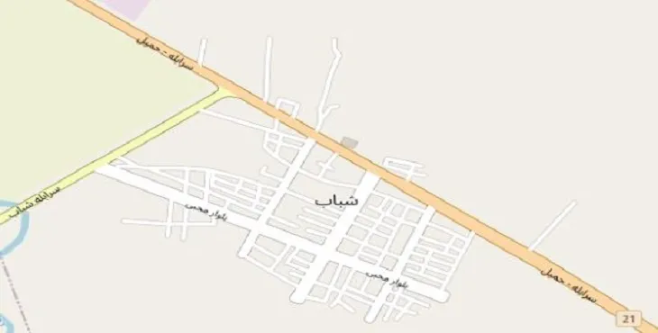 دانلود نقشه شهر شباب + pdf با کیفیت بالا