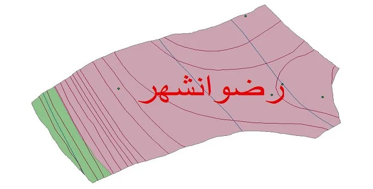 نقشه شیپ فایل اقلیمشناسی شهرستان رضوانشهر + 7 لایه اقلیمی