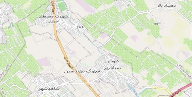 دانلود نقشه شهر صباشهر + pdf با کیفیت بالا