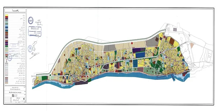 دانلود نقشه کاربری اراضی شهرهای بندرلنگه و کنگ | وضع موجود+پیشنهادی