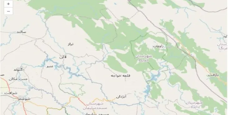 دانلود نقشه شهرستان اندیکا + pdf با کیفیت بالا