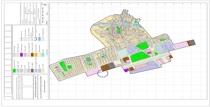 دانلود طرح جامع شهر وزوان سال 97 + آلبوم نقشه ها