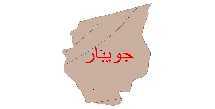 نقشه شیپ‌ فایل اقلیم‌شناسی شهرستان جویبار + 7 لایه اقلیمی