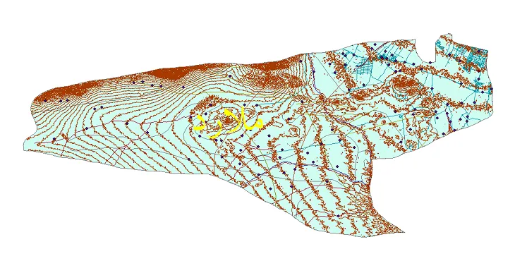 دانلود نقشه های شیپ فایل شهرستان ملارد + کاملترین لایه GIS