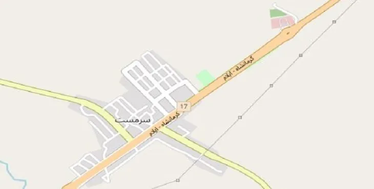 دانلود نقشه شهر سرمست + pdf با کیفیت بالا