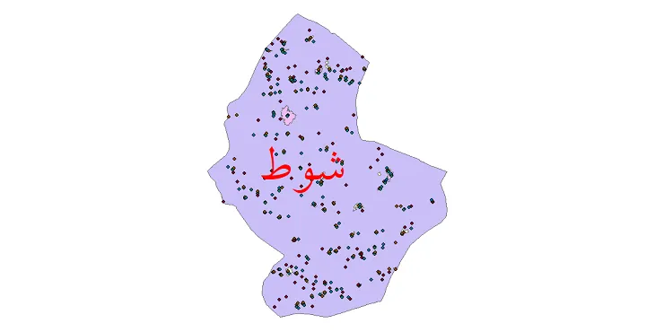 دانلود نقشه جمعیت نقاط شهری و روستایی شهرستان شوط از سال 1335 تا 1395